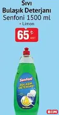 SENFONİ SIVI BULAŞIK DETERJANI 1500 ML